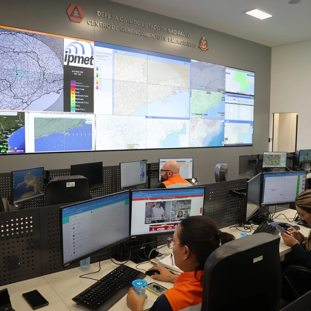 Estado de São Paulo intensifica suporte humanitário e mantém prontidão diante de temporais